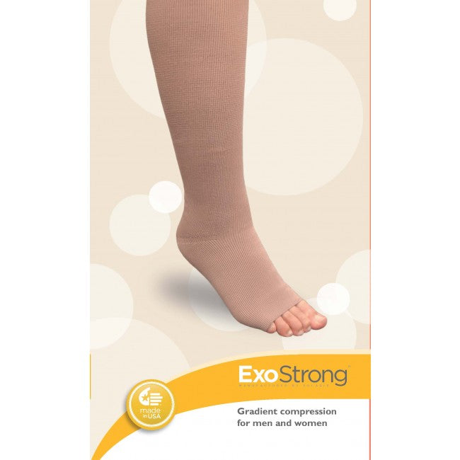 ExoStrong Below Knee, Open Toe, Knit Top