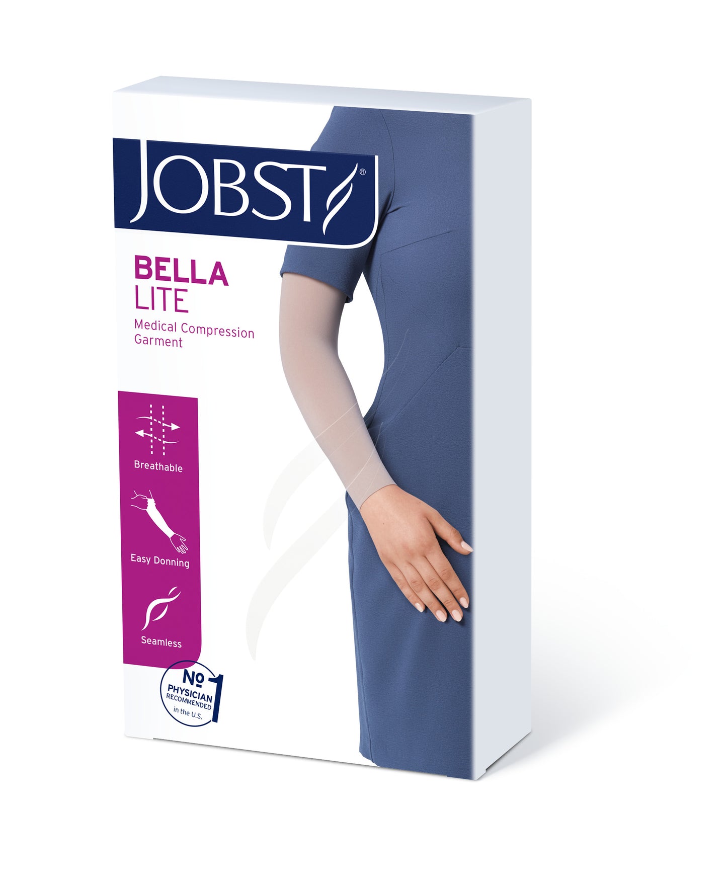JOBST Bella Lite Compression Sleeves 20-30 mmHg Combined Armsleeve & Gauntlet