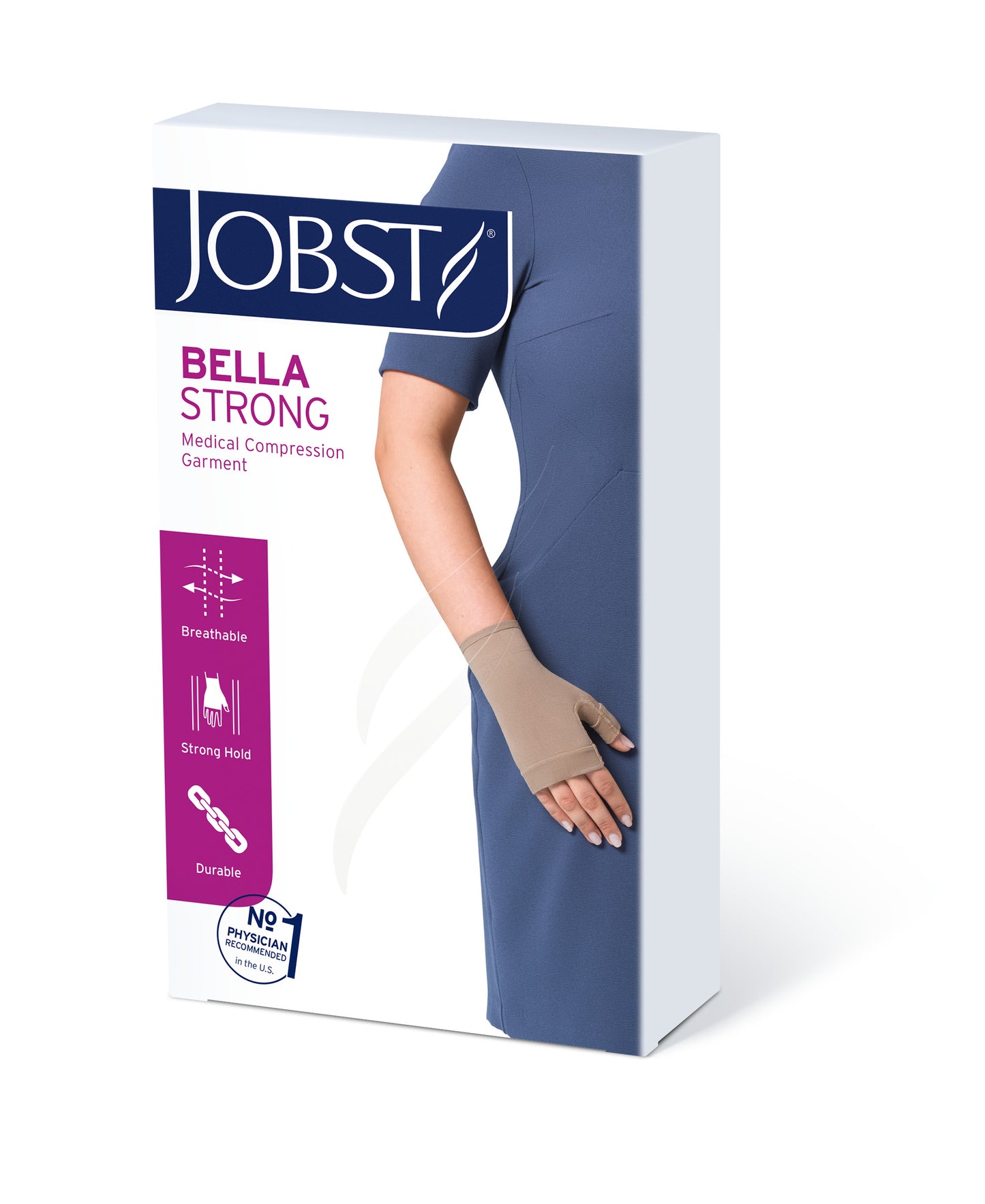 JOBST Bella Strong Compression Gloves 15-20 mmHg Gauntlet